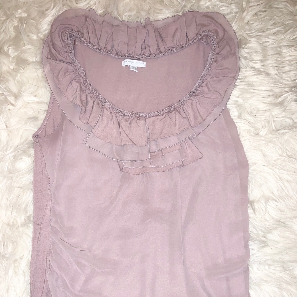 Mauve Chiffon Blouse